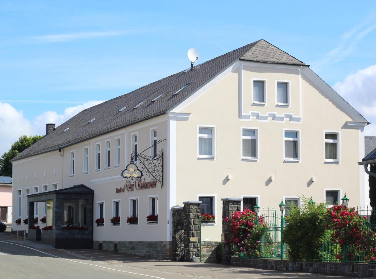 Gasthof Drei Schwanen Langenwetzendorf 外观 照片